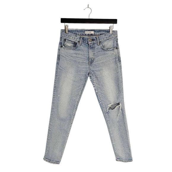 Moussy Denim - Moussy Vintage High Rise Ankle Fray Skinny‎ Blue Distressed Jeans 26 Preowned